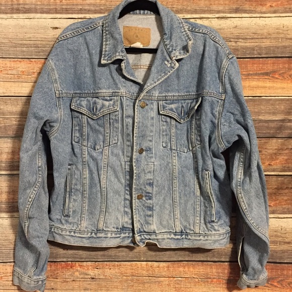 vintage gap jean jacket